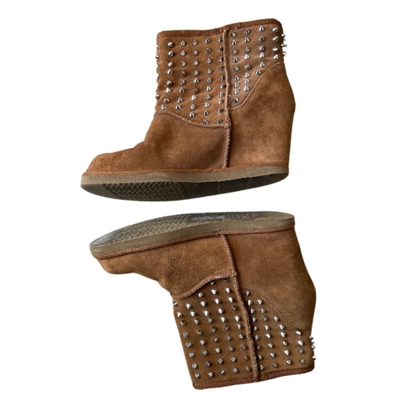 Zigi Girl ankle boots suede leather women’s 8.5 - Picture 3 of 9